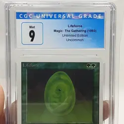 MTG - Revised - Lifeforce - Graded - CGC 9.0 - Vintage - Image 3