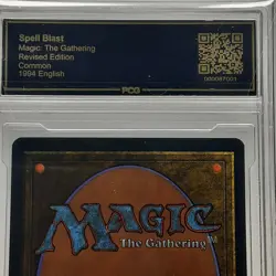 MTG - Revised - Spell Blast - Graded - PCG 9.5 - Vintage - Image 5