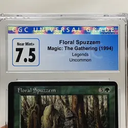 MTG - Legends - Floral Spuzzem - CGC 7.5 - Vintage - Image 3