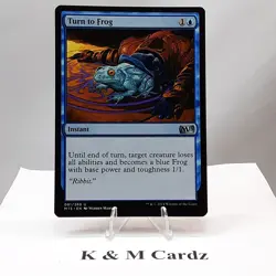 MTG - M15 - Turn to Frog - #081 - Lightly Played - Image 1