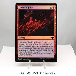 MTG - Innistrad: Crimson Vow - Lacerate Flesh - Foil - #166 - Image 1