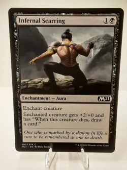 MTG - M21 - Infernal Scarring (105/274) - Image 1