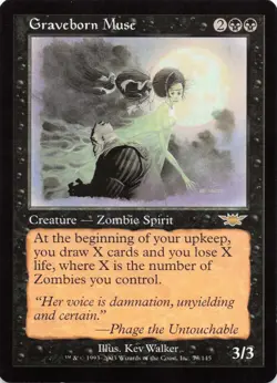 MTG - Graveborn Muse - Legions - Image 1