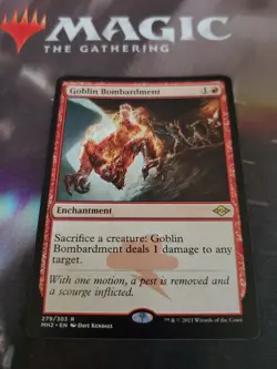 Mtg. Goblin Bombardment. Modern Horizons 2. Pack Fresh - Image 1