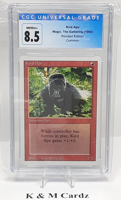 MTG - Revised - Kird Ape - Graded - CGC 8.5 - Vintage - Image 1