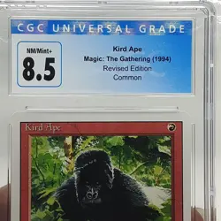 MTG - Revised - Kird Ape - Graded - CGC 8.5 - Vintage - Image 4