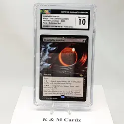 MTG - Thunder Junction - Insatiable Avarice - Extended Art - Graded CGC 10 - Image 1