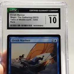 MTG - Tales of Middle-earth - Elvish Mariner - Graded CGC 10 - Image 3