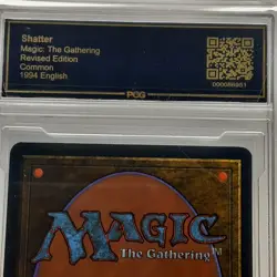 MTG - Revised - Shatter - Graded - PCG 9.5 - Vintage - Image 5