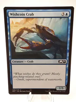 MTG - M21 - Wishcoin Crab (086/274) - Image 1