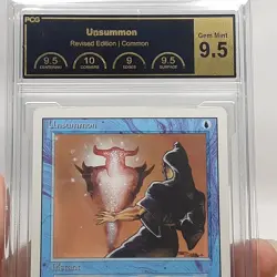 MTG - Revised - Unsummon - Graded - PCG 9.5 - Vintage - Image 3