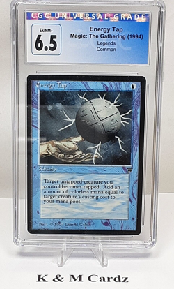 MTG - Legends - Energy Tap - CGC 6.5 - Vintage - Image 1