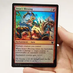 MTG - Theros Beyond Death - Iroas's Blessing - Foil (142/254) - Image 1