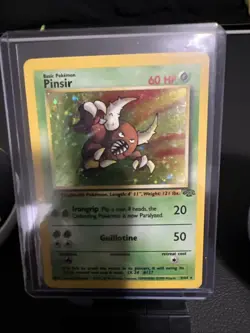 Pinsir 9/64 Holo Rare Jungle Vintage WOTC Pokemon Card Near Mint - Image 2