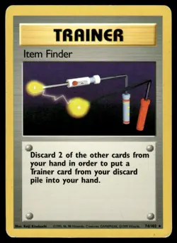 1999 Pokemon Classic - Base Set Item Finder #74 Light Play - Image 1