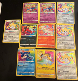 Pokemon Amazing Rare Lot (10) Vivid Voltage Shining Fates Jirachi Raikou - Image 1