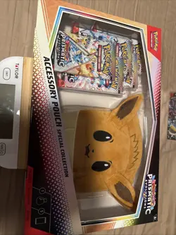 Pokemon Prismatic Evolutions Accessory Pouch Special Collection Box - Image 1
