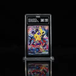 TAG 10 Pikachu ex 001/030 Yokohama Promo 2023 WCS Pokemon World Championships - Image 1