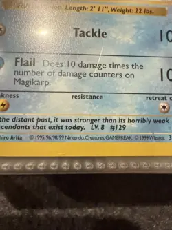 💎 SHADOWLESS MAGIKARP 35/102 WOTC RARE Pokemon Cards Base Set 💎 - Image 2