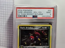 Pokemon Ex Team Rocket Returns - Dark Ariados Rev Foil #30 - PSA 9 - Image 2