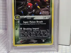 Pokemon Ex Team Rocket Returns - Dark Ariados Rev Foil #30 - PSA 9 - Image 3