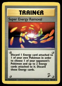 2000 Pokemon Classic - Base Set 2 Super Energy Removal #108 Light Play - Image 1