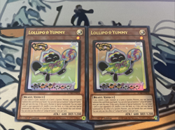 Yugioh Lollipo Yummy x2 Ultra Rare JUSH-EN018 Near Mint - Image 1