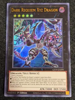 1x (NM) Dark Requiem Xyz Dragon - GFTP-EN099 - Ultra Rare - 1st Edition YuGiOh - Image 1