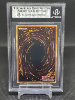 Yugioh 1st Elemental Hero Chaos Neos Rainbow Dragon Ghost Rare Misprint BGS 8.5 - Image 2