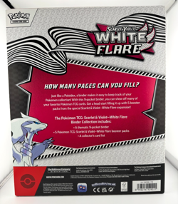 Pokemon Scarlet & Violet: White Flare Binder Collection + Poster Collection READ - Image 3