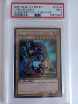 Yugioh - 1x Dark Magician - LCYW-EN001 - 1st Edition - PSA 9 - Image 3