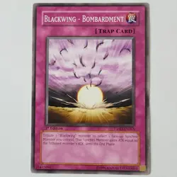 Blackwing - Bombardment - TSHD-EN065 - LP+ - Common - 1st ed - Yugioh - Image 1