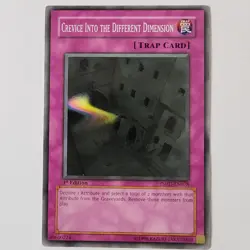 Crevice Into the Different Dimension - TSHD-EN078 - LP - Common - 1st ed- Yugioh - Image 1