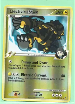 2009 RARE ELECTIVIRE FB #4/147 SUPREME VICTORS POKEMON CARD- REV HOLO NM/MINT - Image 1