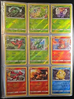 🔥Pokemon Lot With Hidden Fates Binder Of 71 All Holo And Reverse Holo Rare🔥📈 - Image 2