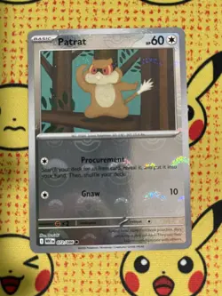 Pokemon TCG Scarlet Violet White Flare Patrat 072/086 Pokeball Reverse Holo NM - Image 1