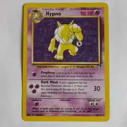 2002 Pokemon Hypno 25/110 Legendary Collection Non Holo Rare - Image 1