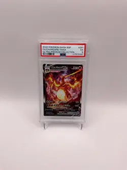 2022 Pokemon SWSH BSP FA/Charizard VMAX Ultra-Premium Collection SWSH261 PSA 5 - Image 1