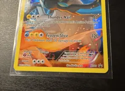 Pokemon TCG Black Kyurem XY80 Full Art Black Star Holo LP Promo 2015 Mint - Image 4