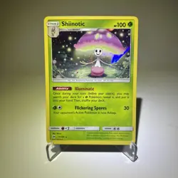Pokemon TCG Shiinotic 17/149 Sun and moon Base Set Holo NM - Image 1