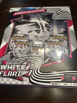 Pokemon TCG White Flare Binder Collection - Image 1