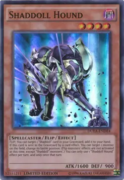Shaddoll Hound - DUEA-ENDE4 - Super Rare - Limited Edition - Lightly Played - Image 1