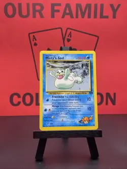 Misty's Seel 91/132 Gym Challenge Uncommon Regular 1999 WOTC Pokemon TCG NM - Image 1