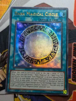 Yugioh Dark Magical Circle LEDD-ENA15 Ultra Rare - Mod Played - Image 1