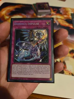 Dominus Impulse ROTA-EN079 Rage of the Abyss 1st Edition Secret Rare - Image 2