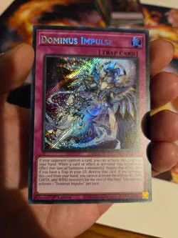 Dominus Impulse ROTA-EN079 Rage of the Abyss 1st Edition Secret Rare - Image 4