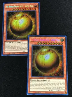 Yugioh The Winged Dragon of Ra Sphere Mode RA01-EN007 1ST Secret x2 (NM) - Image 1