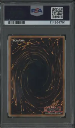 2007 Yu-Gi-Oh! 1st Ed Tactical Evolution #EN006 Rainbow Dragon PSA 9 MINT - Image 2