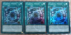 Yugioh Shaddoll Fusion SDSH-EN049 1ST SUPER X3 (NM) - Image 1