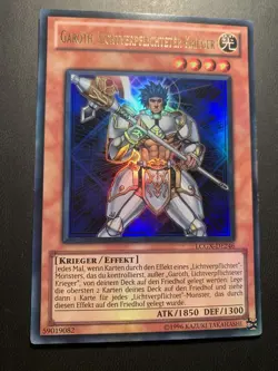 Yugioh! Garoth, Lichtverpflichtender Krieger Ultra Rare - LCGX-DE246 Unlimited - Image 1